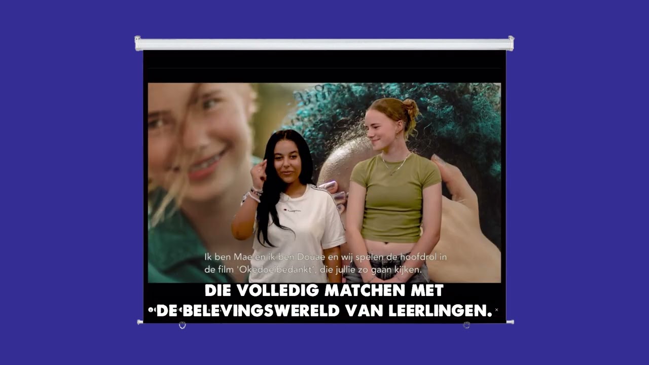 FILM IN DE KLAS van Schooltv, Nederlands Film Festival, NPO Start & Netwerk Filmeducatie