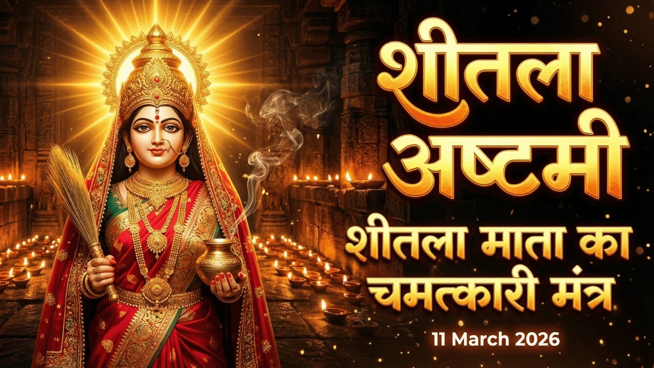 🙏 शीतला अष्टमी 2026 | Sheetla mata powerful Mantra | सभी रोग दूर करने वाला शक्तिशाली मंत्र