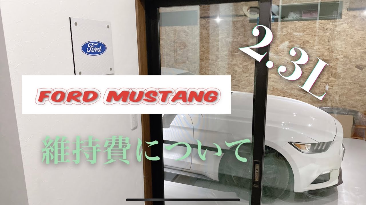 フォードマスタングエコブースト2.3L維持費について！！