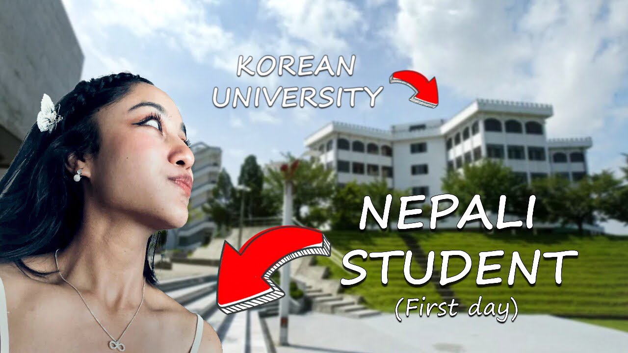First day at Korean university as a Nepali student 🇳🇵🇰🇷