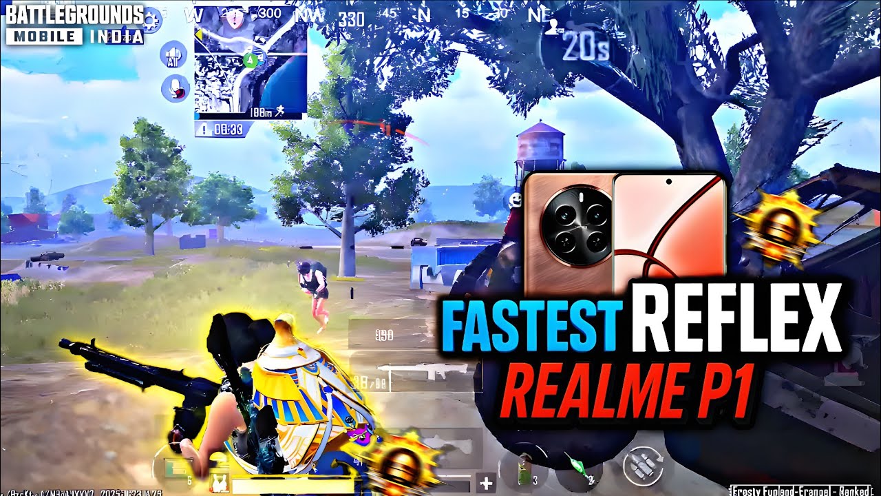 ⚡ This Reflex Should Be Illegal‼️ REALME P1 📱 | BGMI & PUBG | @Gokugaming09 