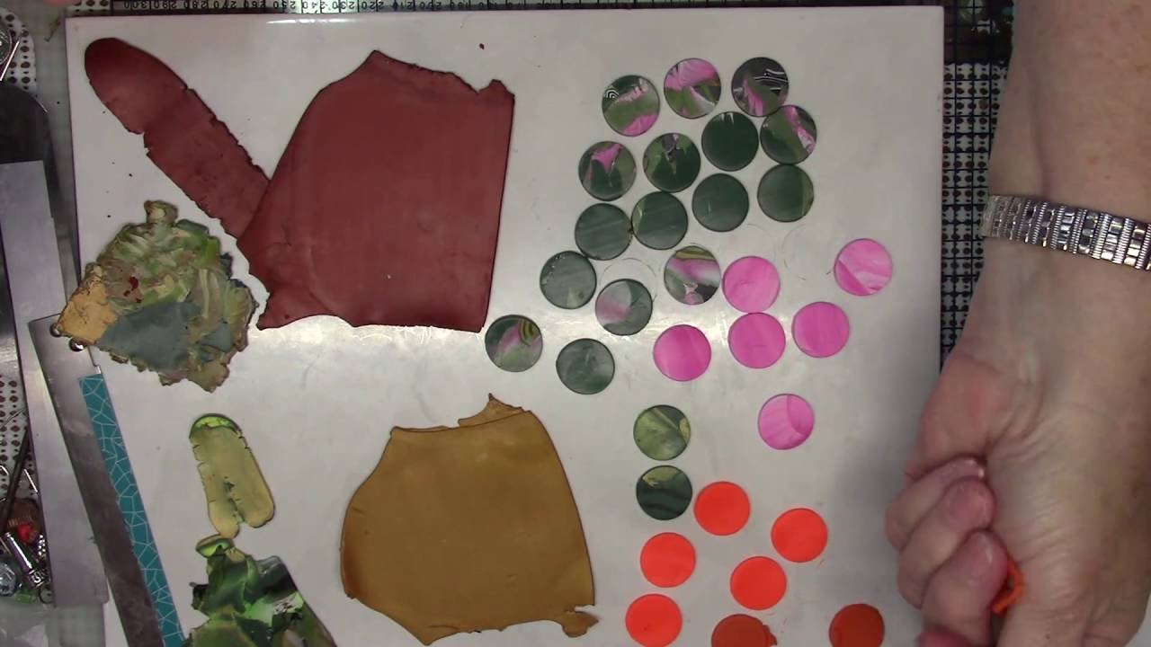 Another Way to Use your Polymer Clay Scrap - Extruder Cane Tutorial