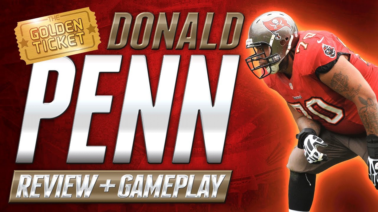 MUT 25 | GOLDEN TICKET DONALD PENN Review + Gameplay | BEST CARD in Madden 25 Ultimate Team!