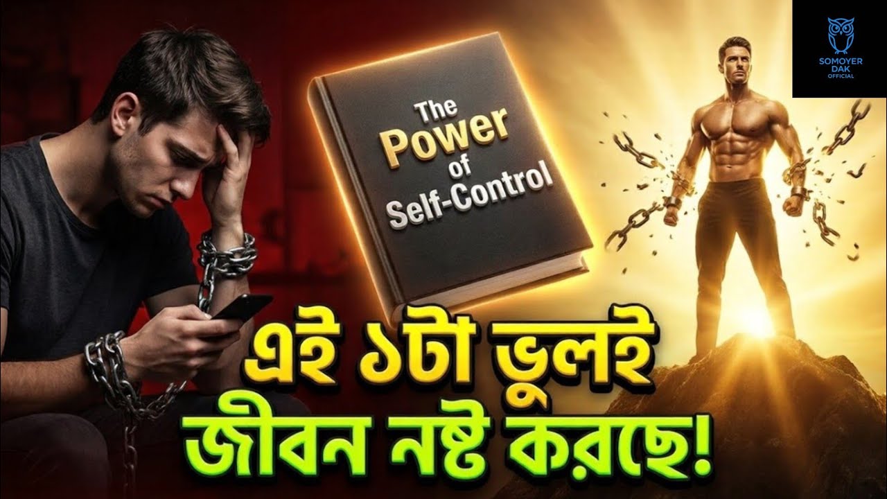 এই ১টা ভুলই জীবন নষ্ট করছে! | The Power of Self-Control | Bangla  Book Summary