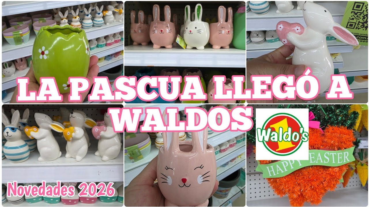 LA PASCUA LLEGÓ a WALDOS 🐰 RECORRIDO Y NOVEDADES 🐰+  Mis Compras 🛍   