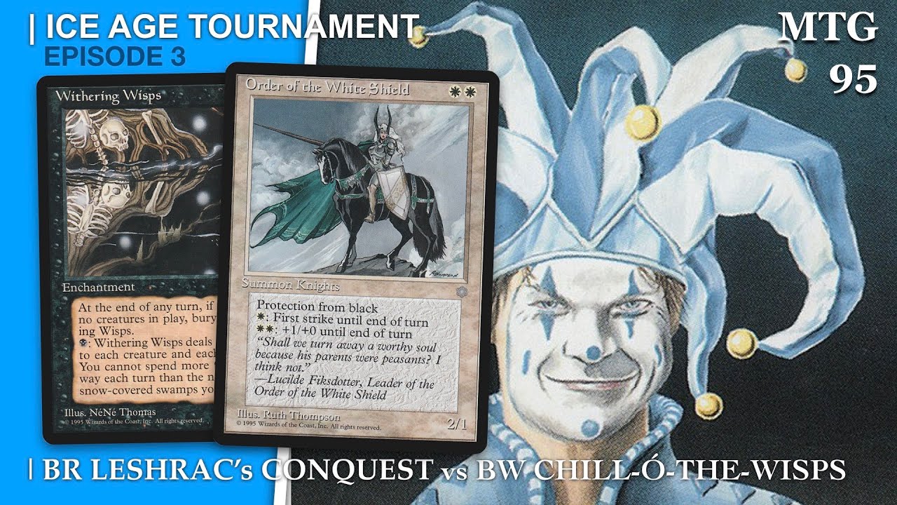 Эпизод 3. Турнир MTG «Ледниковый период», BR Land Destruction против BW Withering Wisps | Magic t...