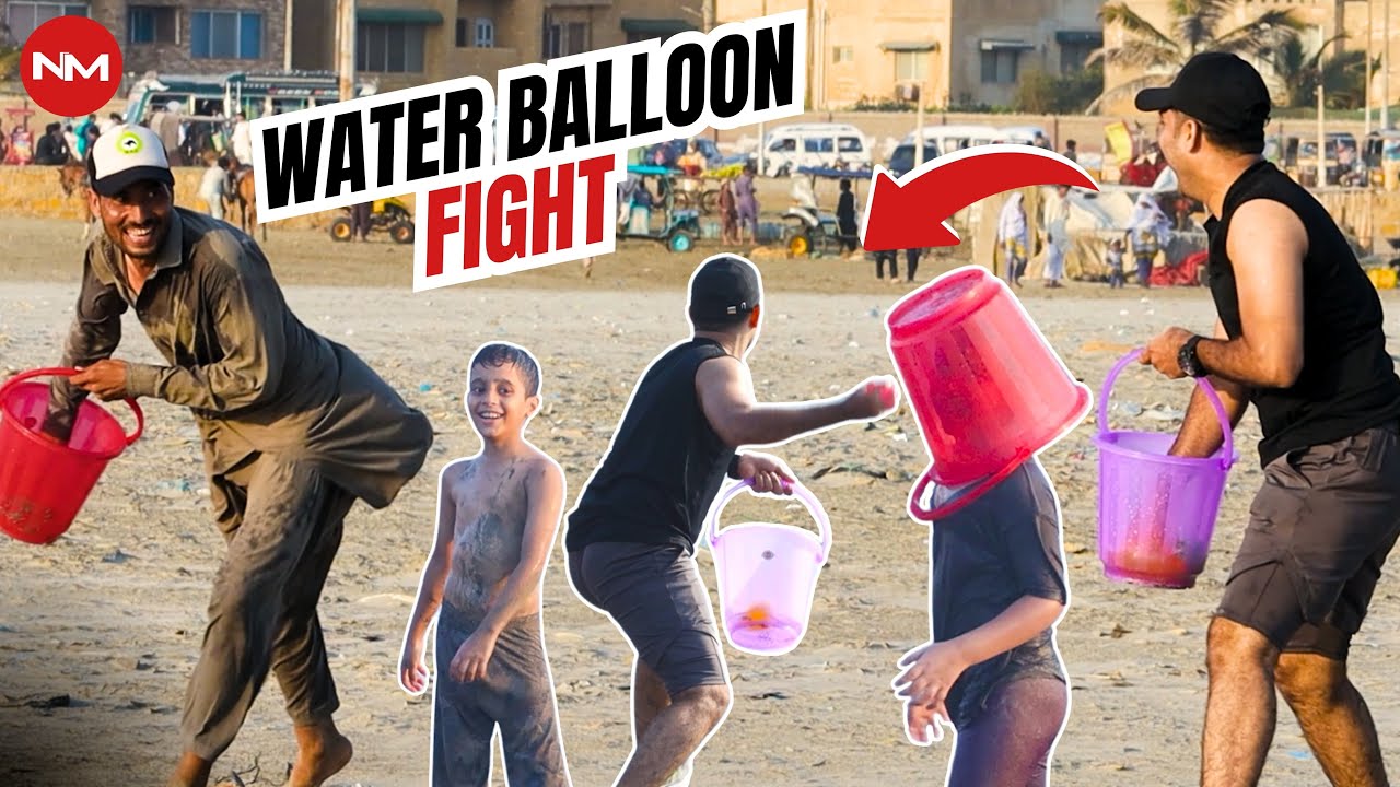 Water Balloon Fight - Nevermind