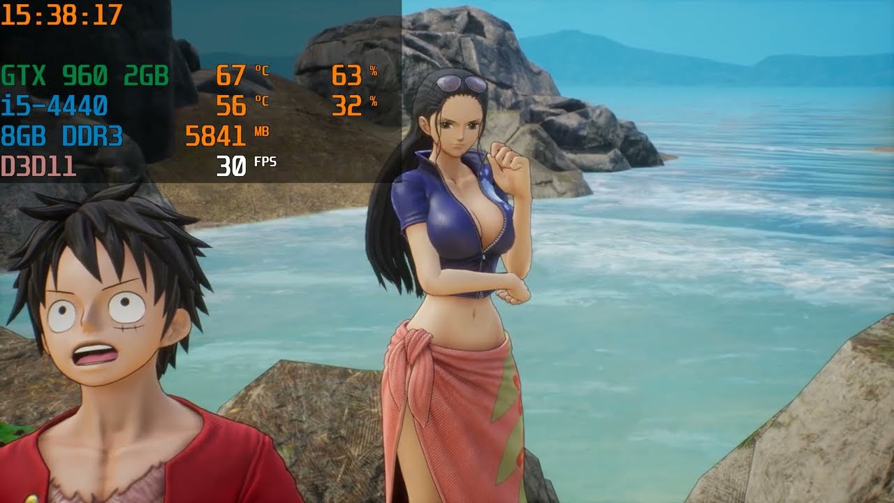 One Piece Odyssey - PC Gameplay - GTX 960 2GB
