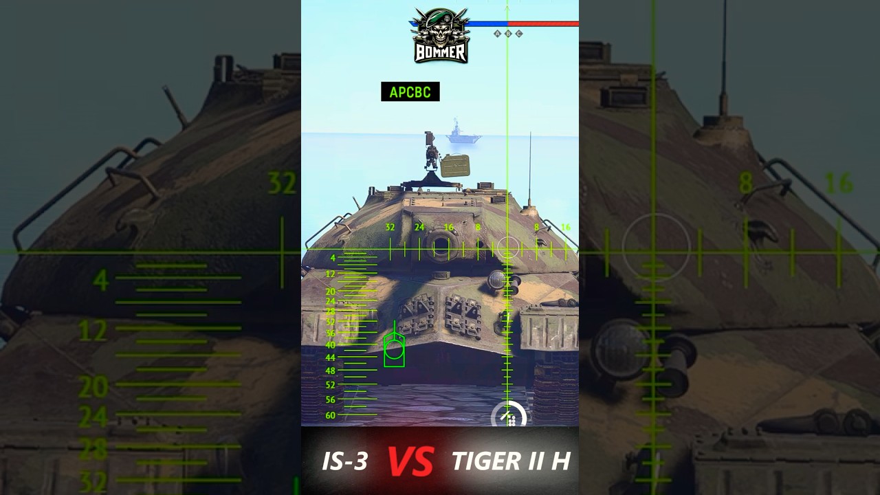 TIGER 2 H VS IS3 || WAR THUNDER ||