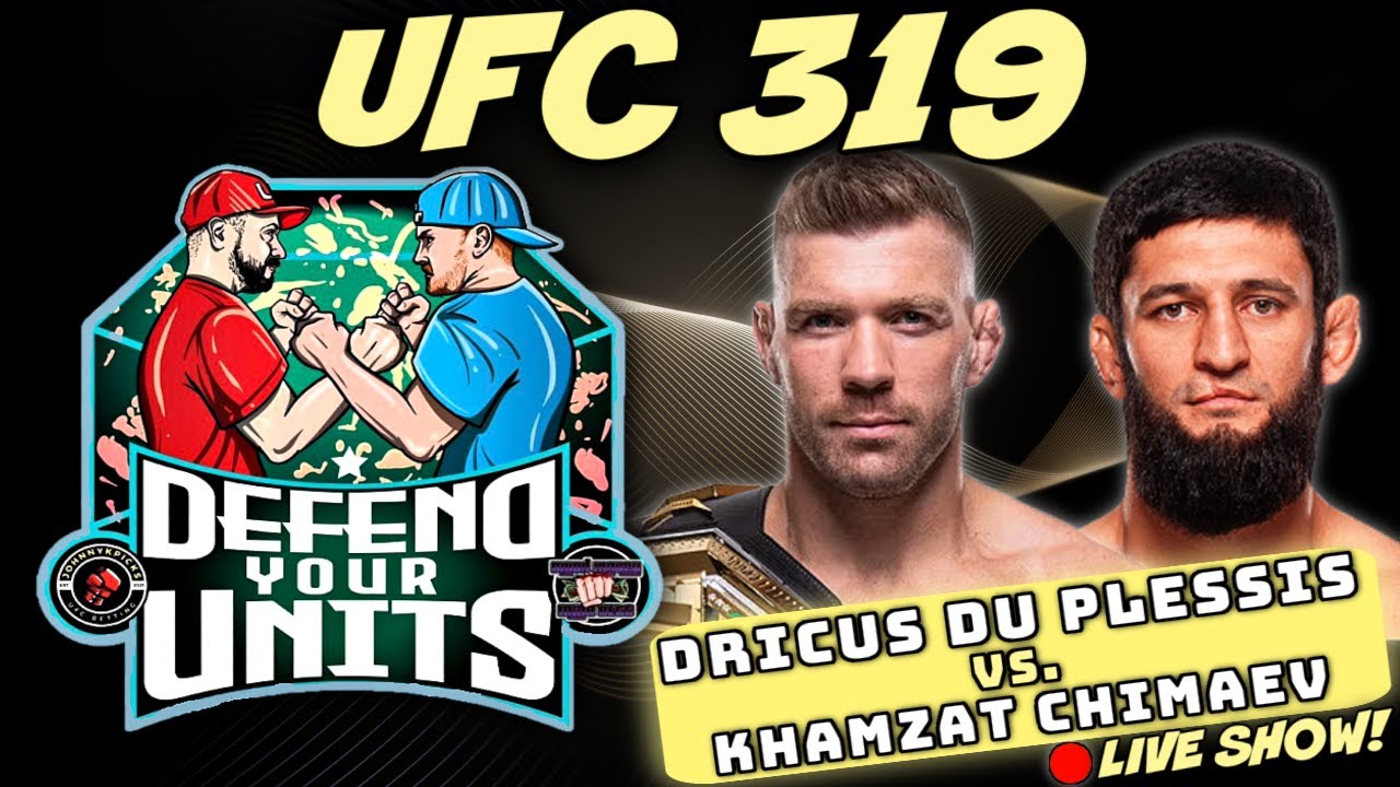 🔴 LIVE!! UFC 319 | DU PLESSIS vs. CHIMAEV - PICKS & PREDICTIONS | DEFEND YOUR UNITS!!