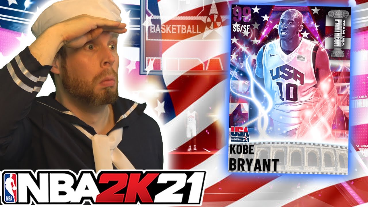 I became an American for Olympic Kobe on NBA 2K21