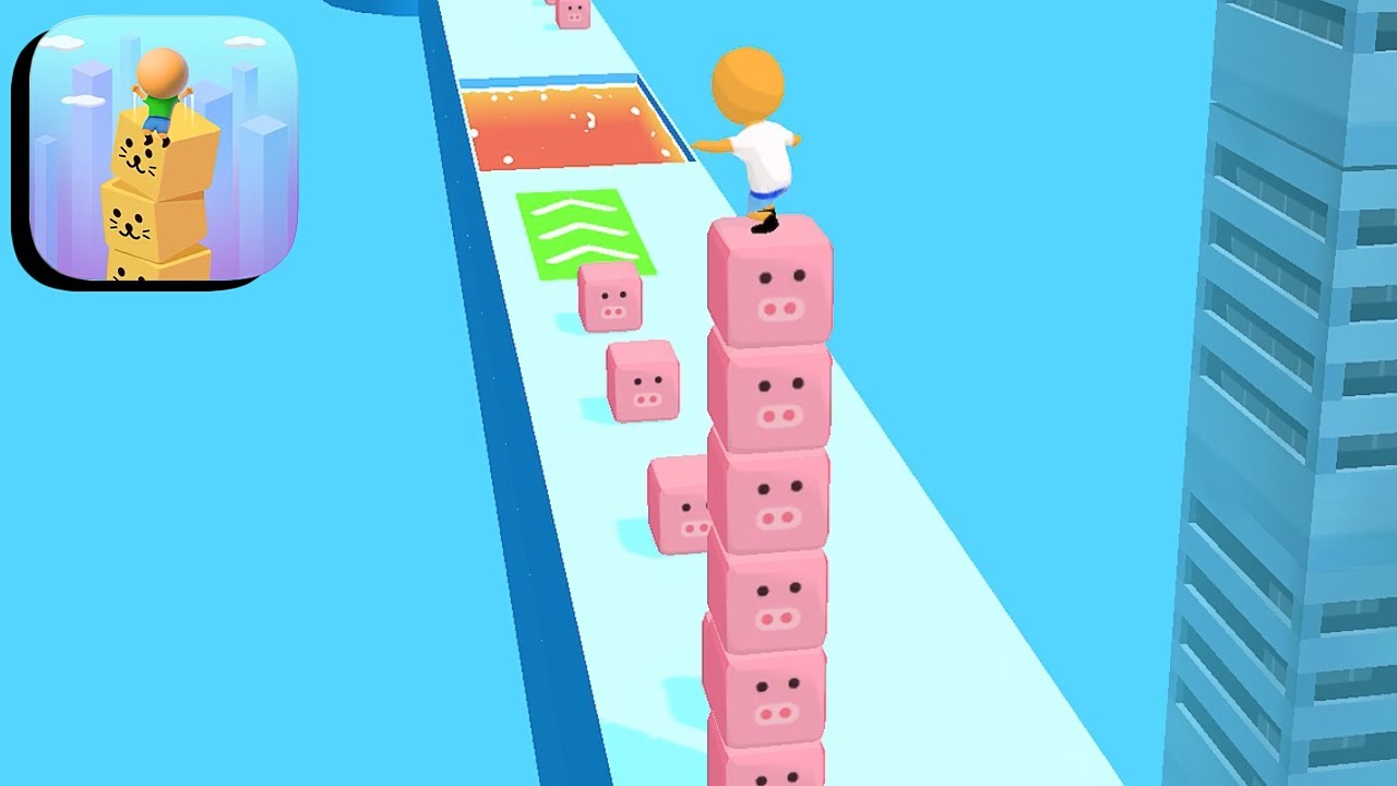 Cube Surfer - All Levels Gameplay Android,ios #226