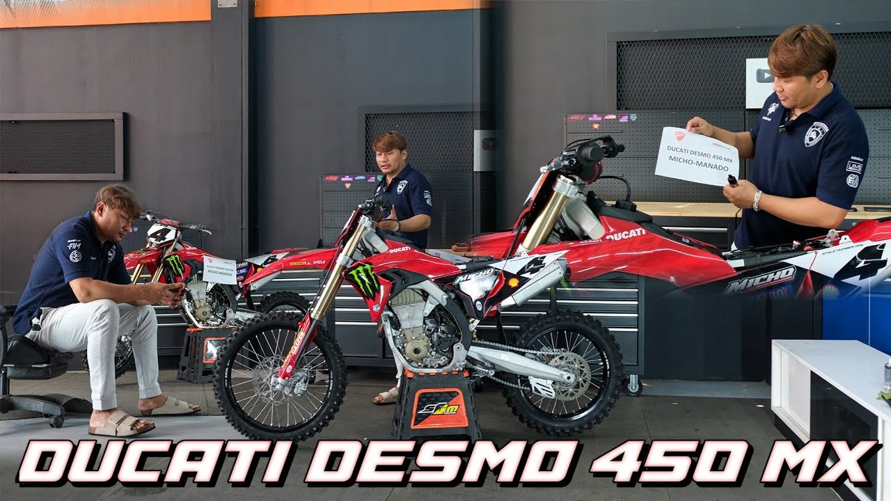 TIPS PERAWATAN DUCATI DESMO 450 MX BY RINO SANJAYA