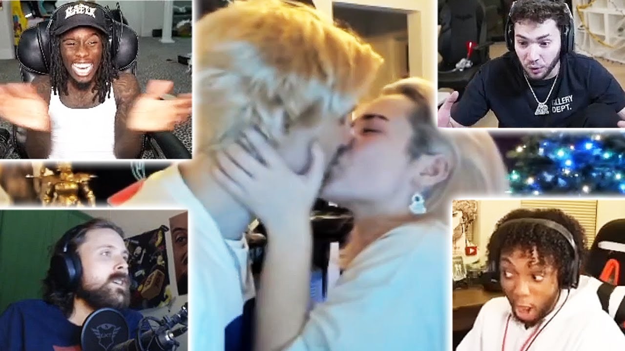 Streamers React to My Kiss