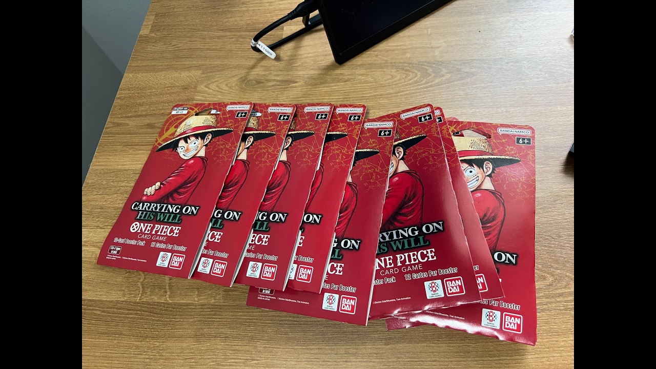 新年拆海贼王OP13 booster pack, 心都凉了，没意思