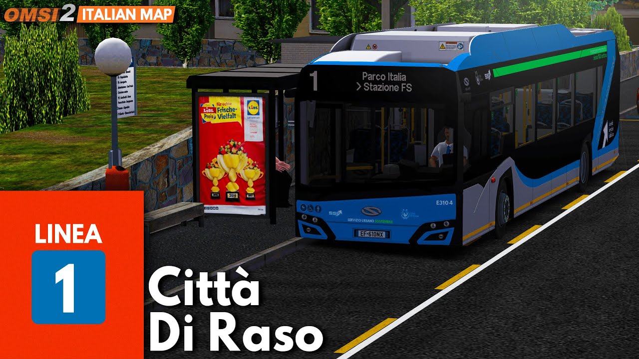 [Omsi 2 Città Di Raso WIP] Linea 1 - 𝙄𝙨𝙩𝙞𝙩𝙪𝙩𝙤 𝙀𝙞𝙣𝙖𝙪𝙙𝙞  ➟  𝙋𝙖𝙧𝙘𝙤 𝙄𝙩𝙖𝙡𝙞𝙖