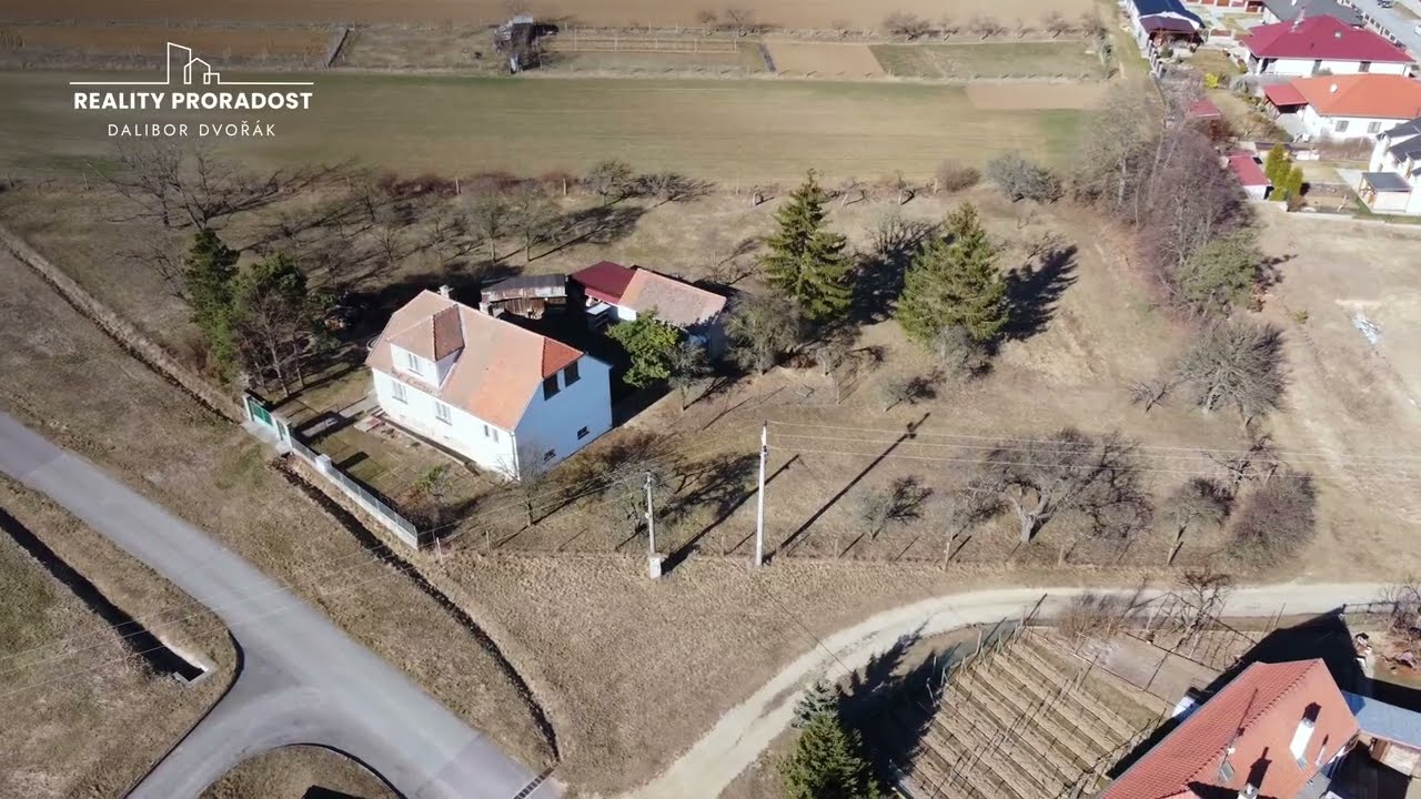 Prodej rodinného domu v obci Únanov