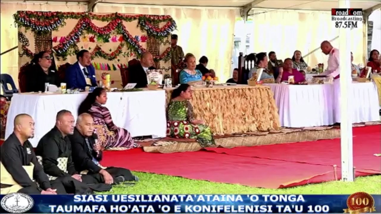 Taumafa Ho'ata Fakamanatu Fakafeta’i Senituli ‘oe Konifelenisi Siasi Uesiliana Tau’ataina ‘o Tonga