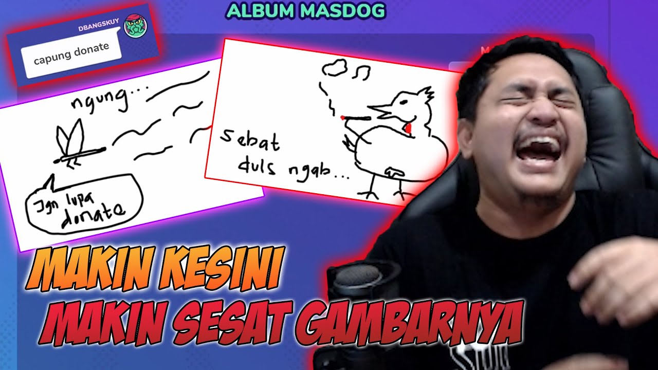 Dari Ayam Nyebat Sampe Capung Donate~ Gartic Phone #2