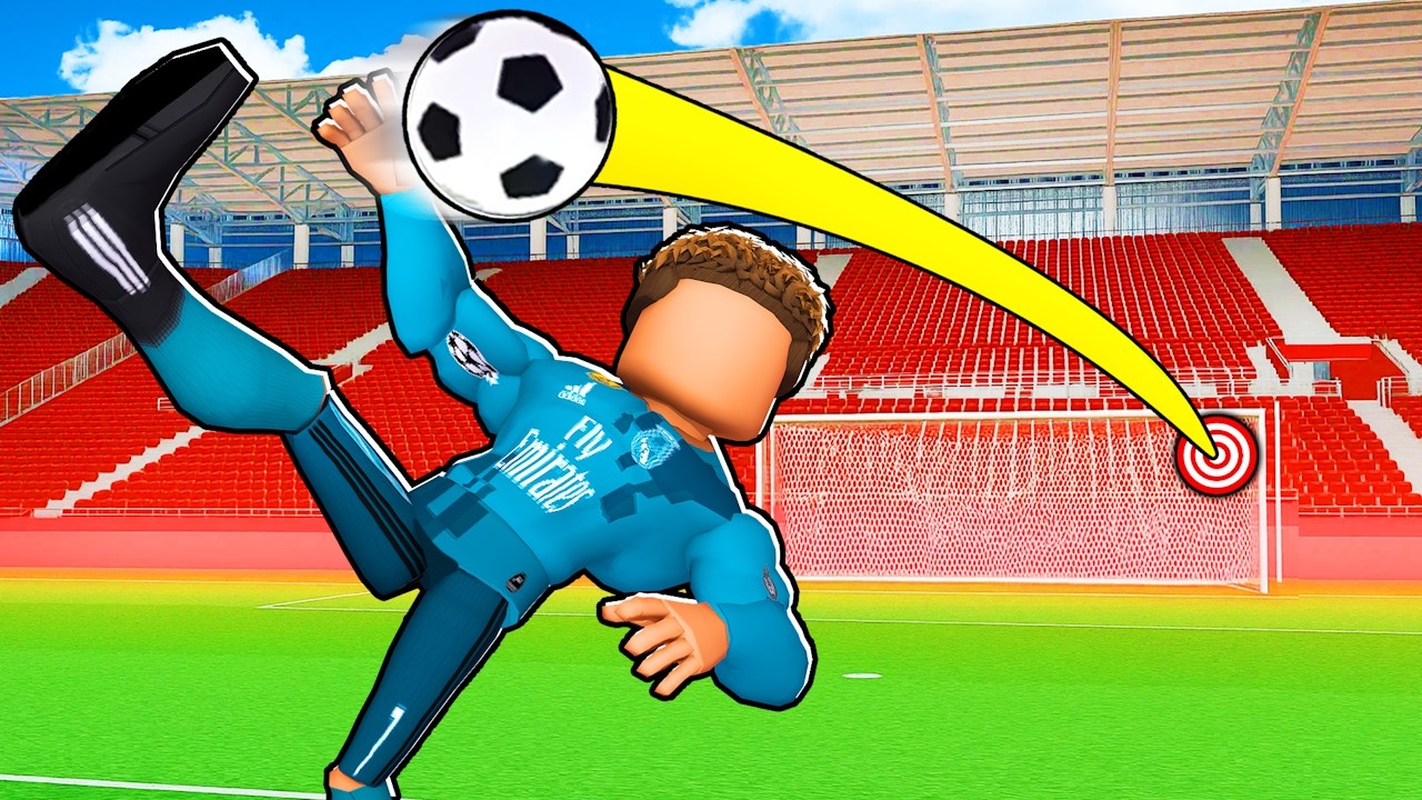 Премьера Криштиану Роналду в реалистичном уличном футболе! (ROBLOX)