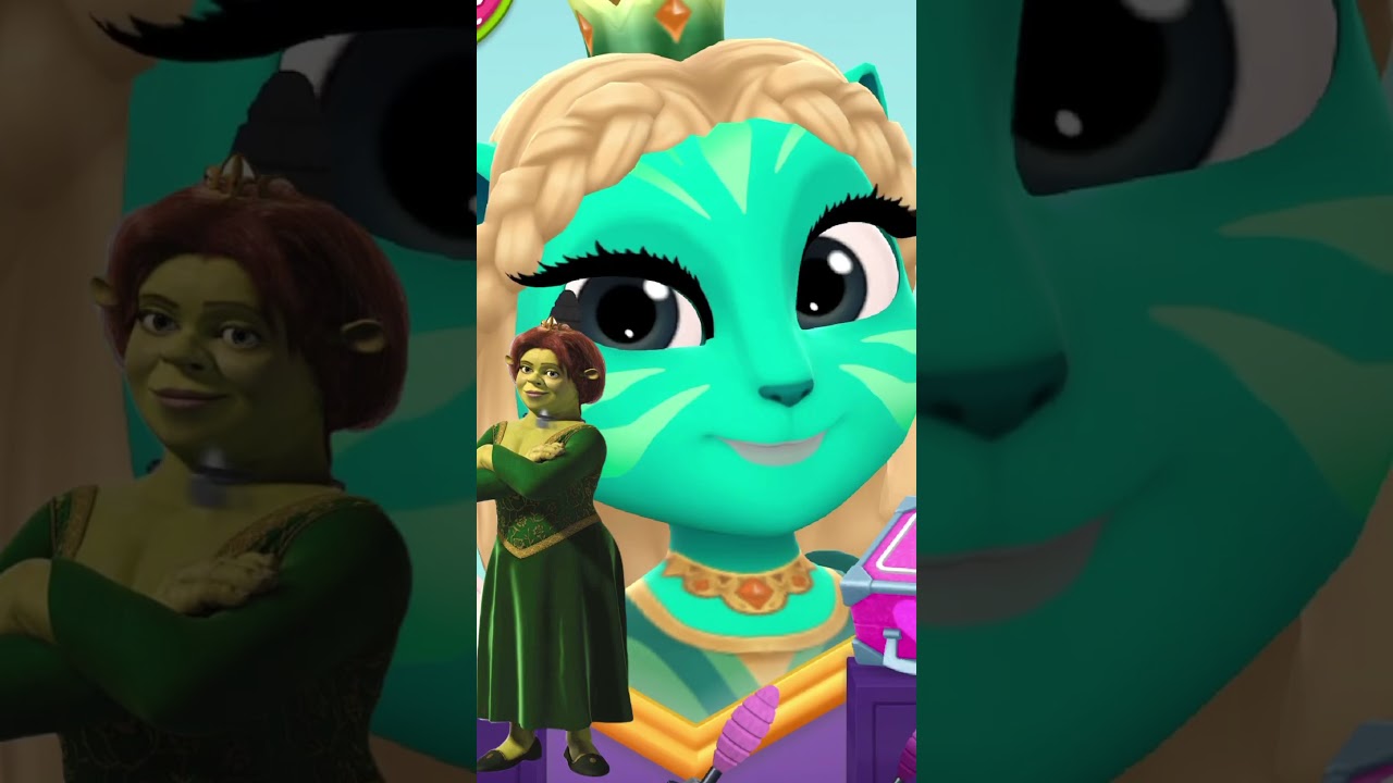 Fiona💚 Makeover My talking angela2 #papamama #shortvideo #games #rek