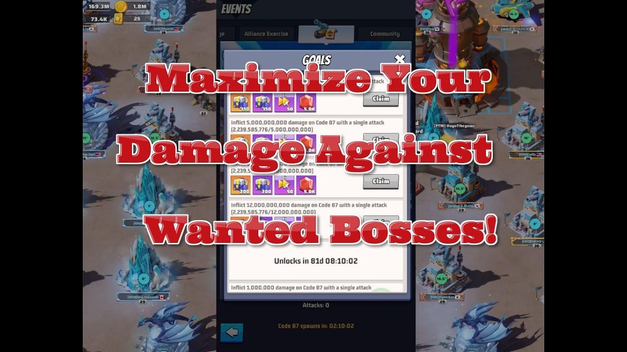 Last War - Maximize Your Team's Damage Against Wanted Bosses!