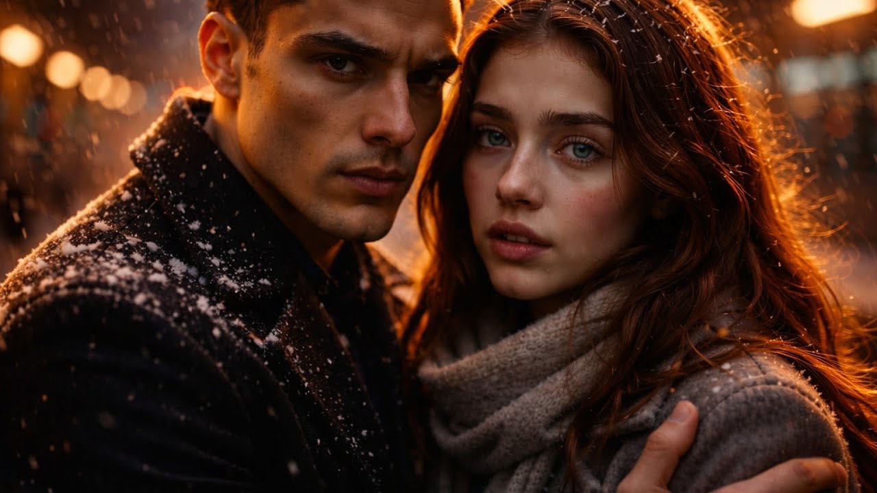 She Collapsed in the Snowy Train Station… Then a Dangerous Stranger Saved Her
