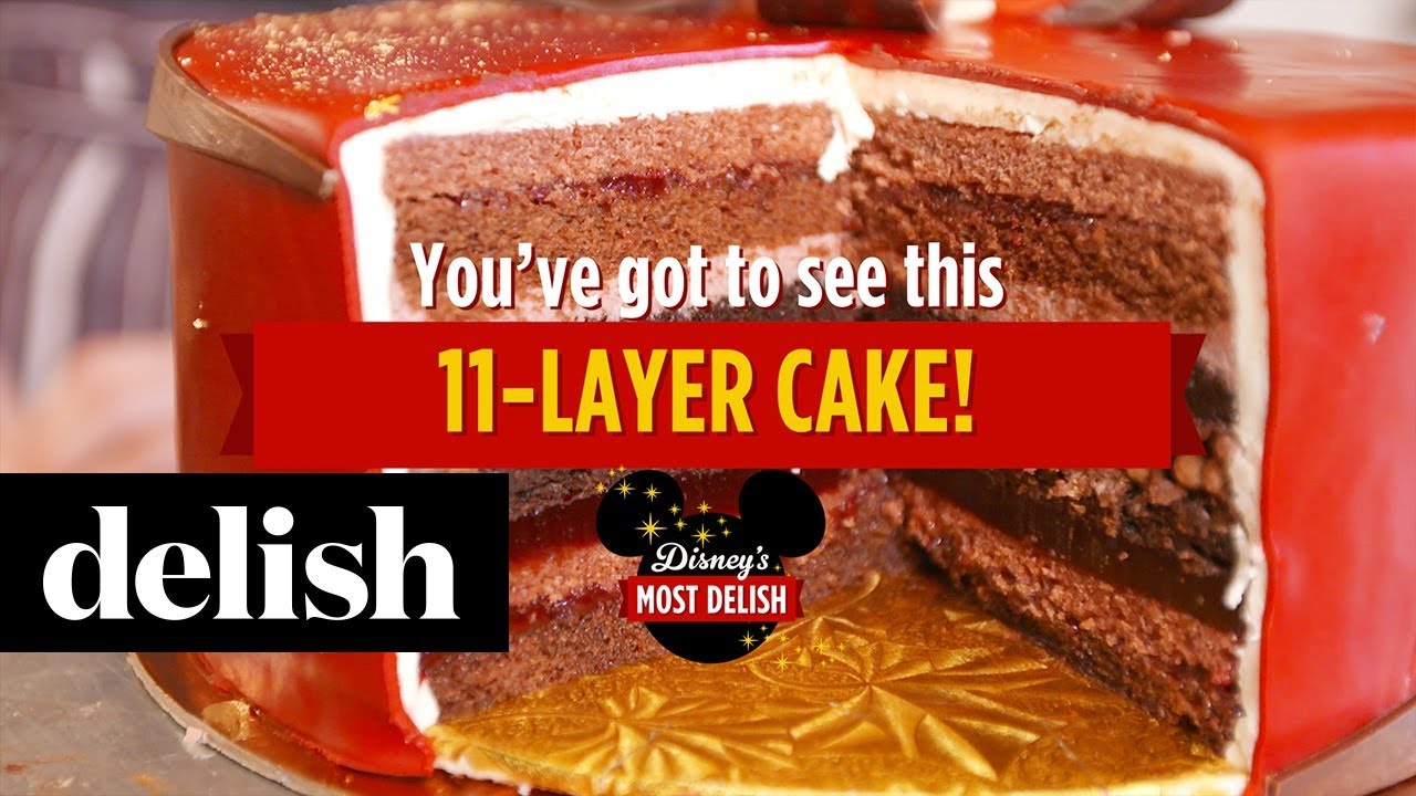 Disney 11 Layer Cake | Delish