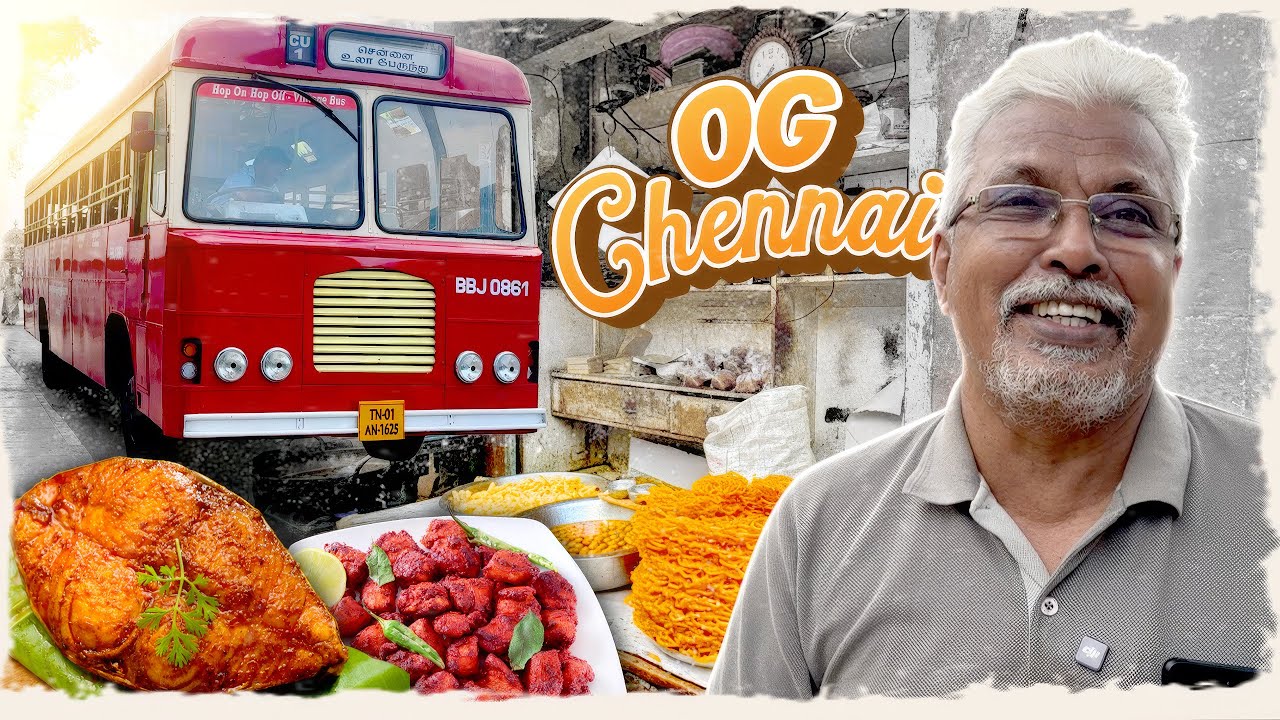 We Lived Old Chennai for 24 Hours! 🛺🔥