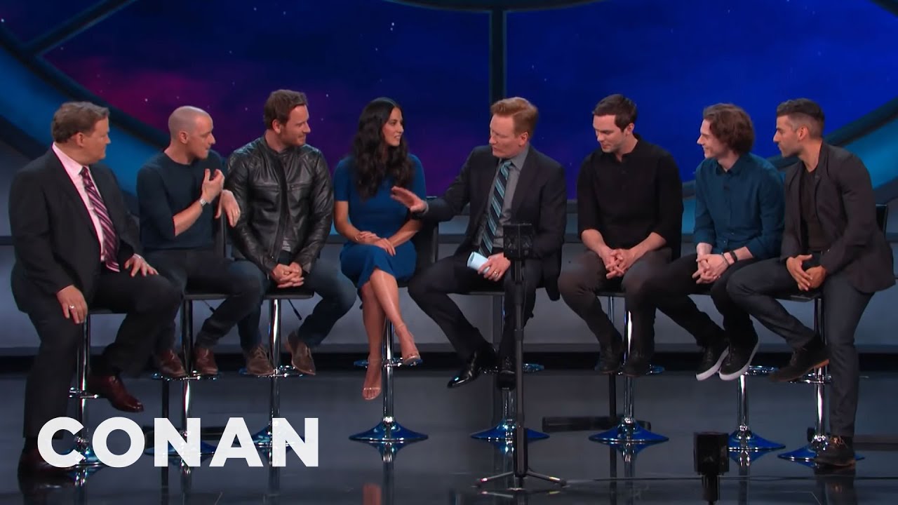 The “X-Men: Apocalypse” Cast's Violent Games | CONAN on TBS
