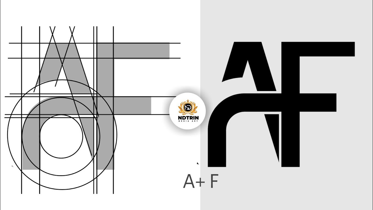A + F Logo Design in pixellab | pixellab tutorials | howto 2021