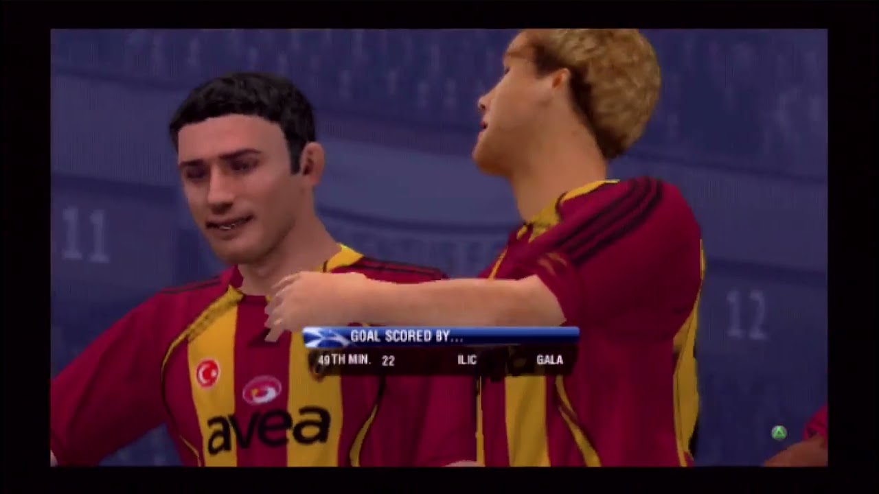Juventus - Galatasaray / FIFA UCL 2007 - Playstation 2