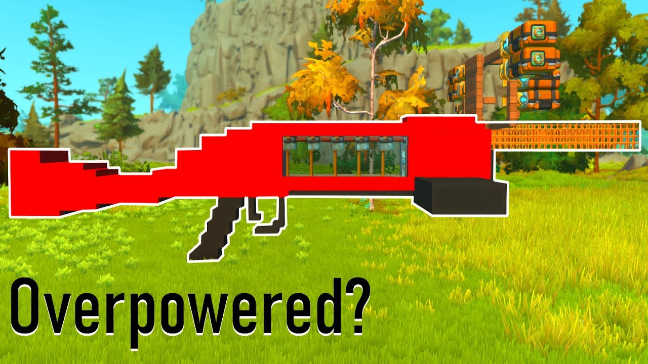 Making a Machine Gun in Scrap Mechanic