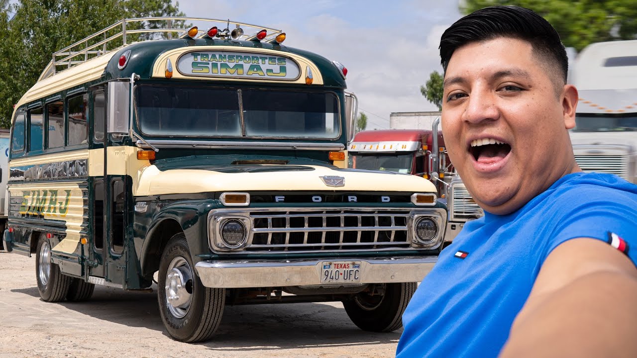 LOS PRIMEROS BUSES MODIFICADOS EN GUATEMALA