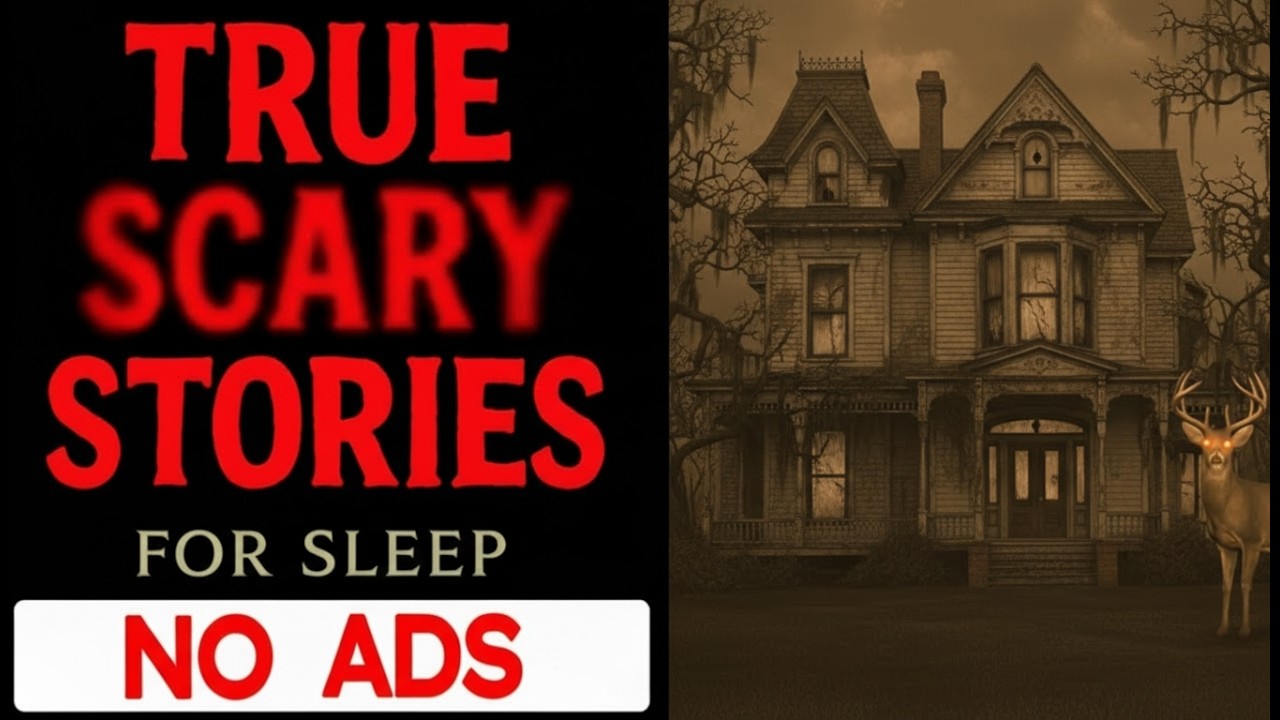 NO ADS 🛑 TRUE Scary Stories for Sleep (4 Hours) | Gentle Rain Sounds | Black Screen | Vol 57