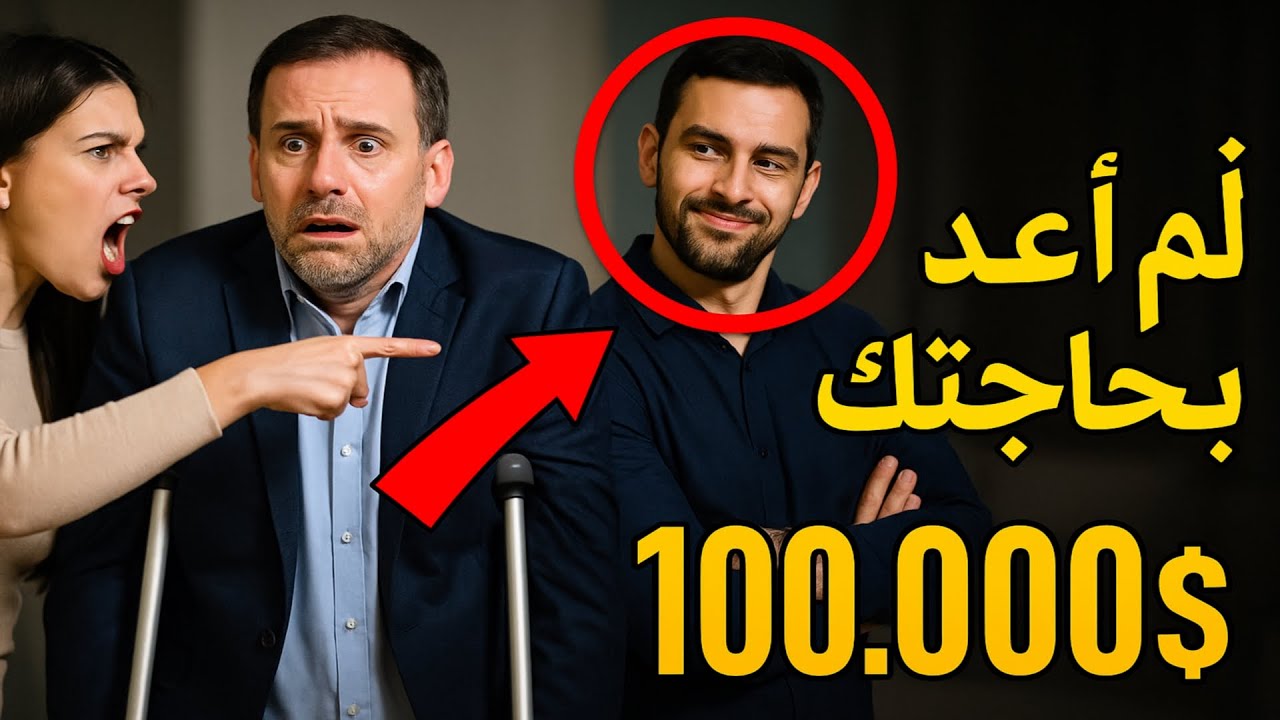 لم أعد بحاجتك! زوجة طردت زوجها المعاق، لكنها لم تتوقع الهيئة التي سيعود بها ليلقي نظرة على حياتها ا