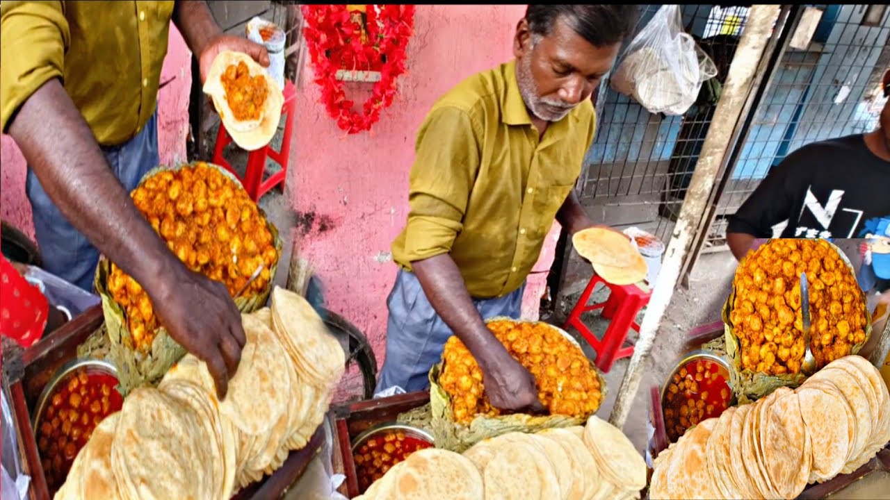 Cheapest Breakfast Of Kolkata Dal Puri With Aloo Dum ₹20/- ONLY | Indian Street Food |