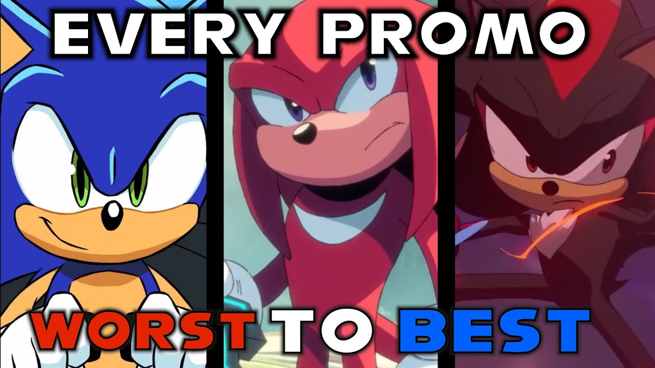WORST TO BEST Sonic Animated Promos