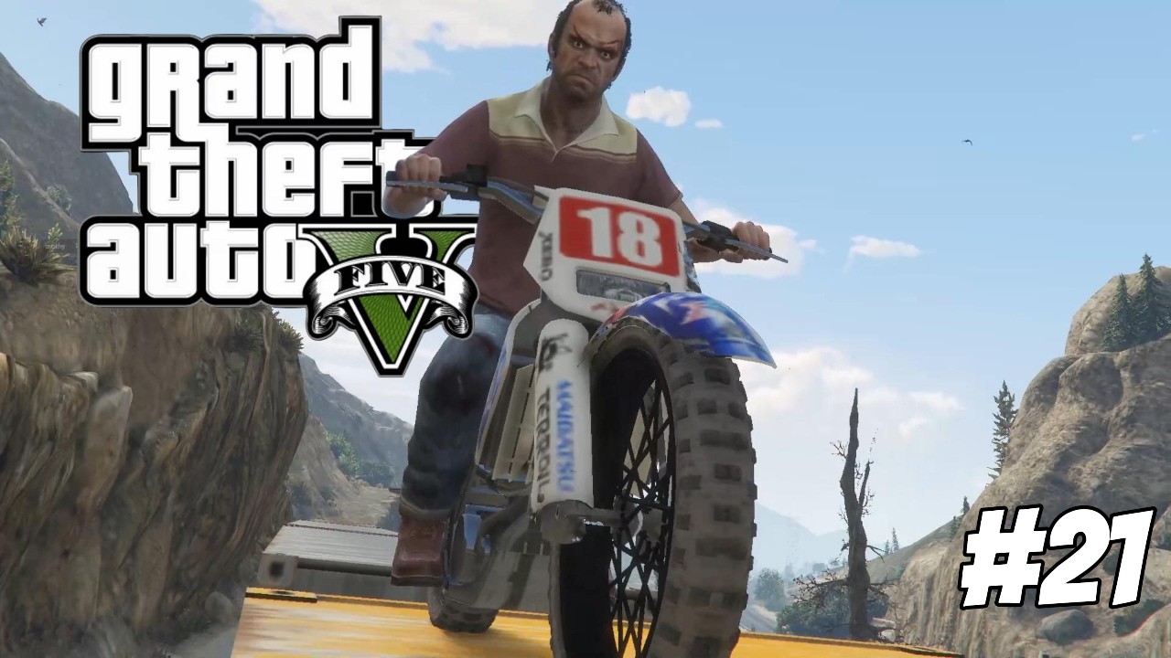 Jump Straight Into the TRAIN | GTA V #21
