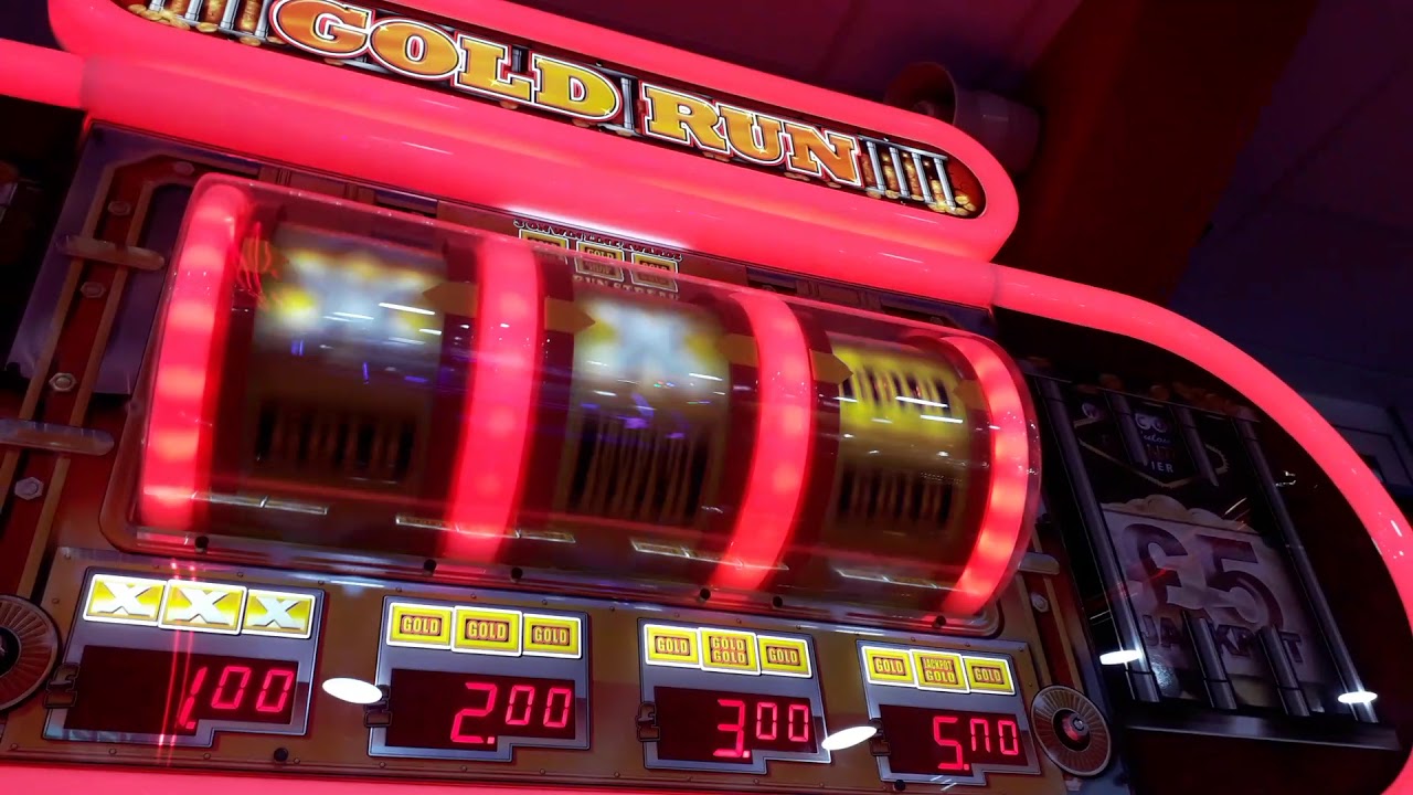 GOLD RUN -  FRUIT MACHINE - FEATURES ON THE PAIGNTON PIER 2019 UK ARCADES