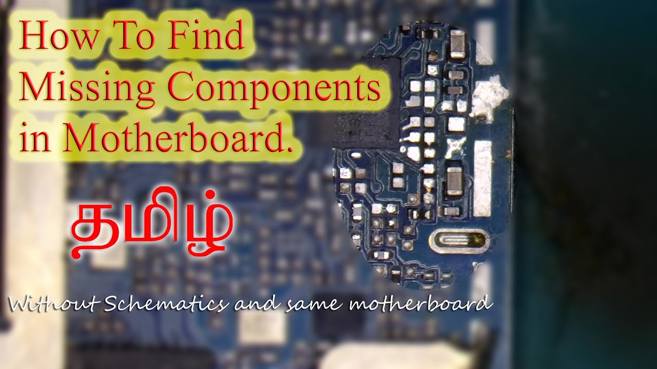 How to Find Missing Components for Motherboard- Without Schematics, Motherboard.