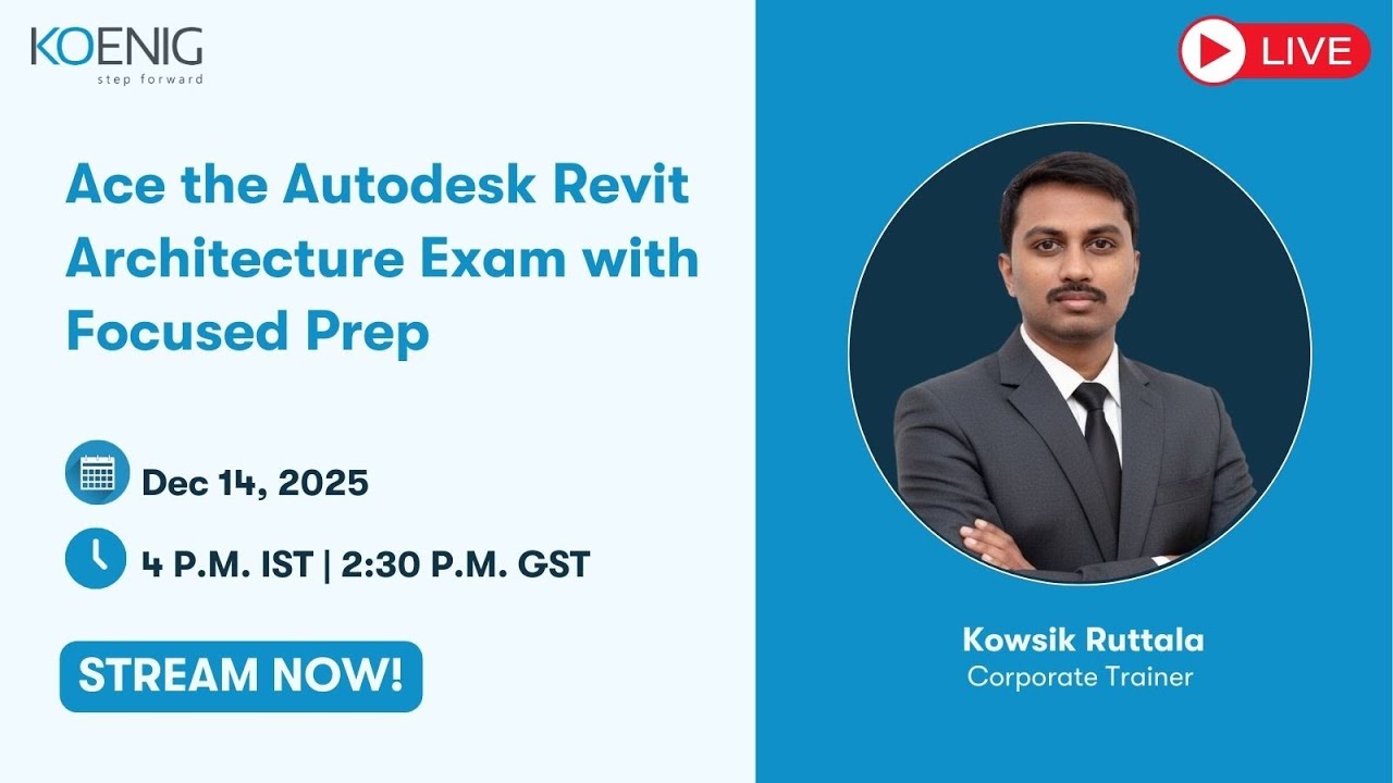 Ace the Autodesk Revit Architecture Exam with Focused Prep
