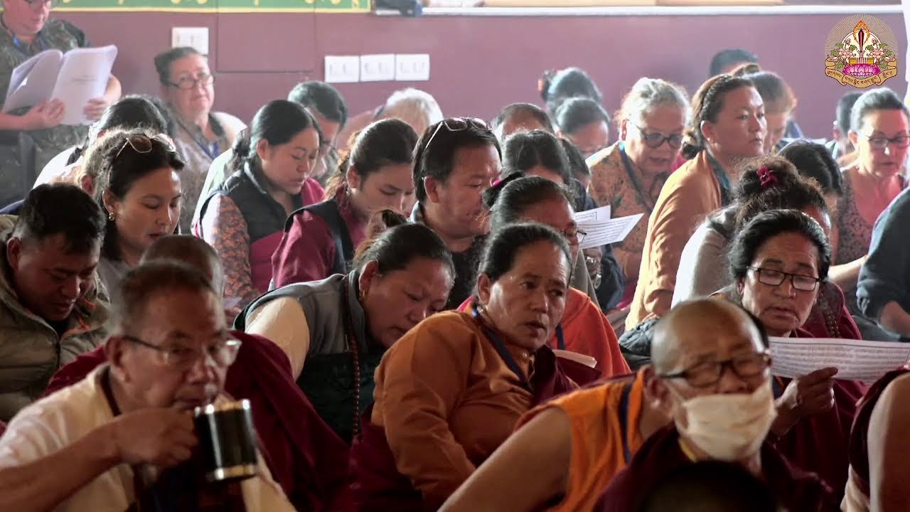 Reciting the Collected Words of the Buddha at PTSL - 2025 (Day 3)