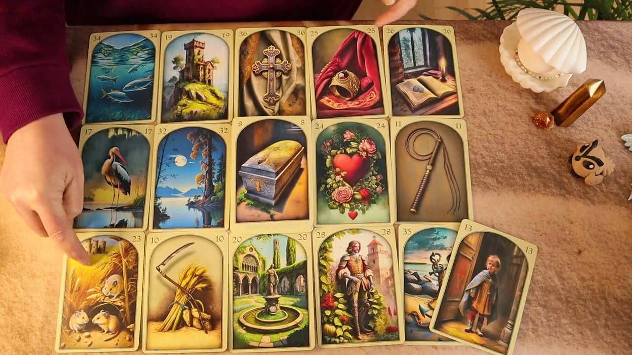Jemand bläst mächtig die Backen auf❣️ #tarot #lenormand 