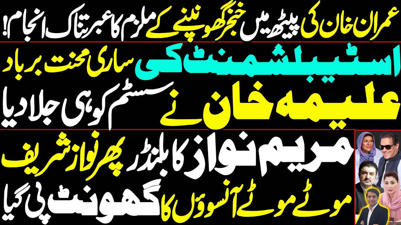 Establishment’s Efforts Wasted | Aleema Khan Sets the System on Fire | Maryam Nawaz’s Blunder