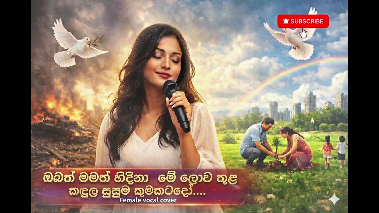 ​ඔබත් මමත් හිදිනා මේ ලොව තුළ (Obath Mamath Hidina) - Jagath Wickramasinghe | AI Cover  CeylonicTunes