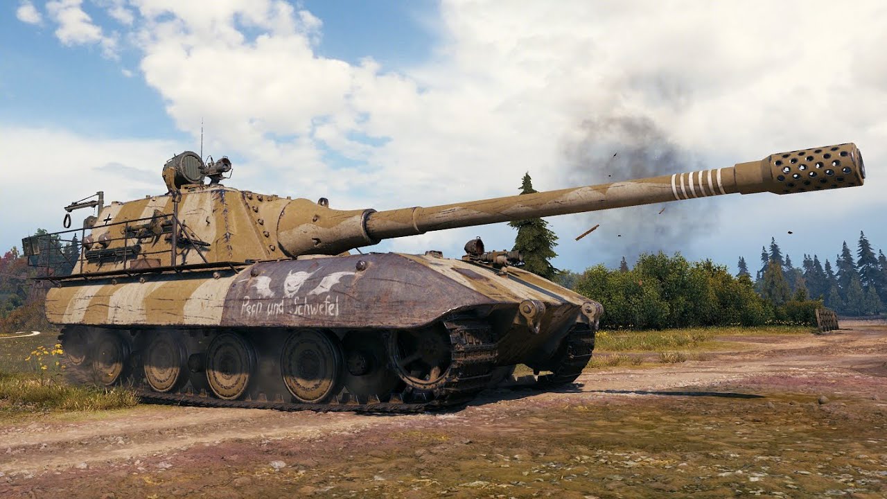 Jagdpanzer E 100 : Malinovka - World of Tanks.