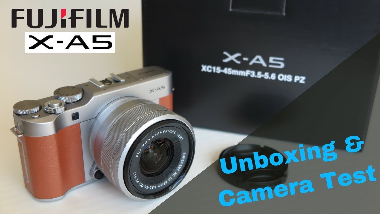 Fujifilm X-A5 Unboxing, Camera Test, First Impressions and Review