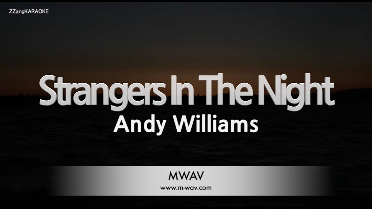 Andy Williams - Strangers In The Night (Melody) (Karaoke Version)