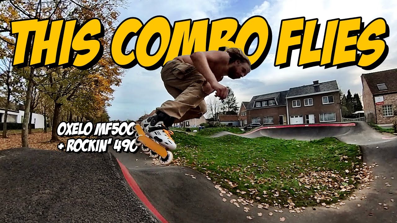 CHEAPEST Wizard Skating Setup? Oxelo MF500 + Rockin’ 490 frame